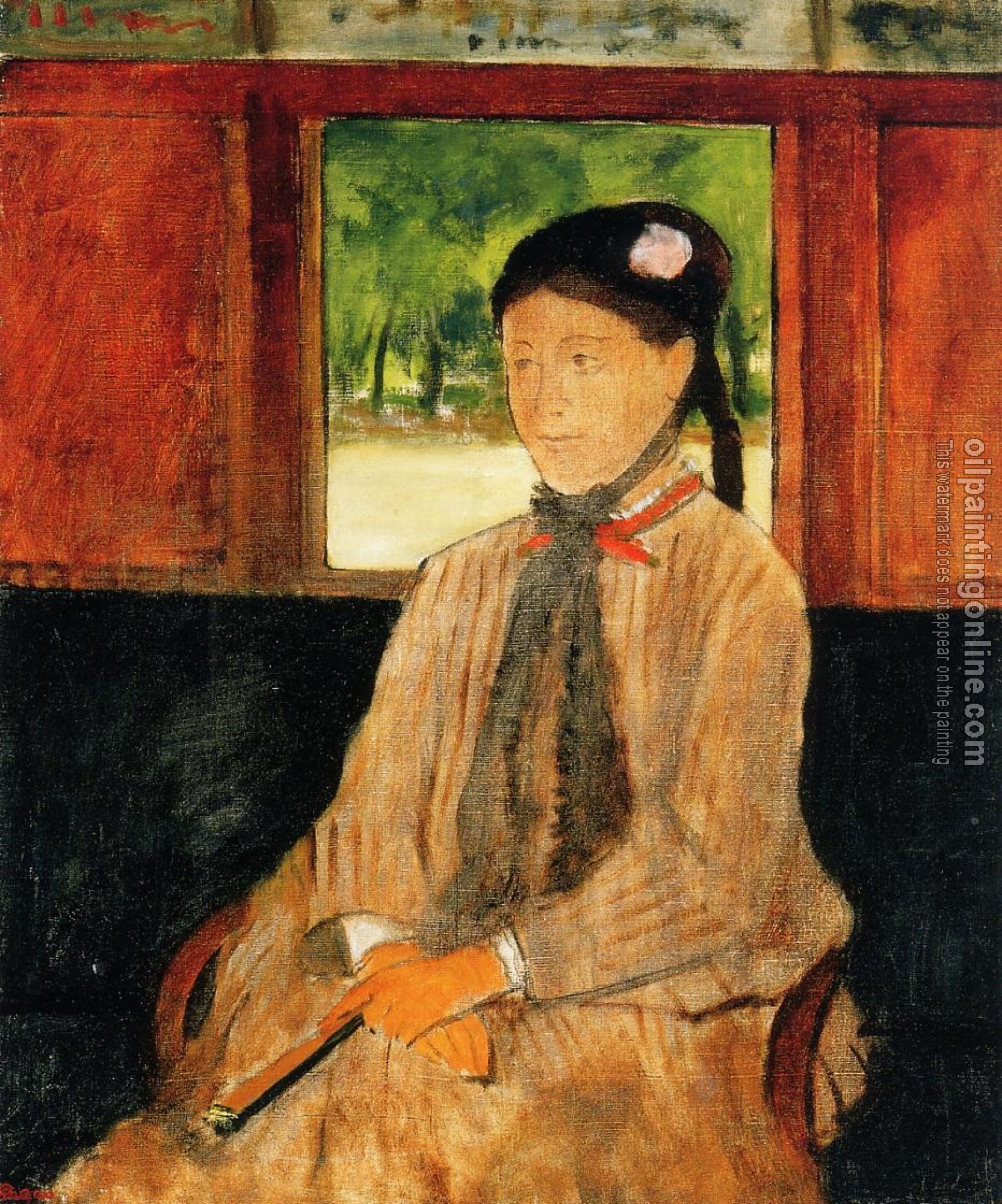 Degas, Edgar - Portrait of a Woman